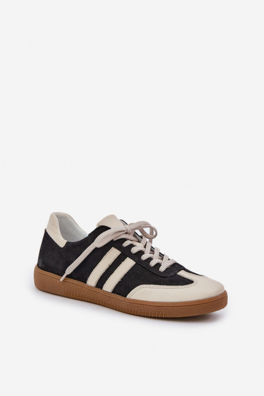 Zazoo N1068 Leer Laag Sneakers model schoenen Dames zInart Zazoo N1068 Leer Laag Sneakers model schoenen Dames zInart