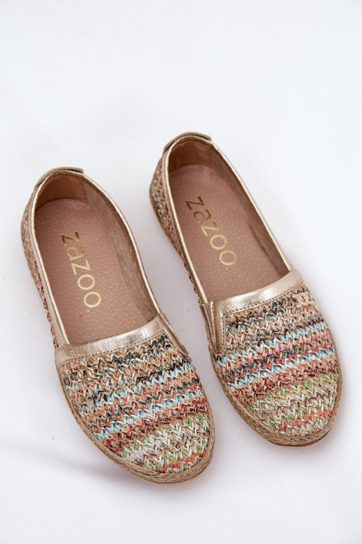 Elegante stijl Leren espadrilles Met Vlecht Zazoo 10178 Verschillende kleuren Elegante stijl Leren espadrilles Met Vlecht Zazoo 10178 Verschillende kleuren