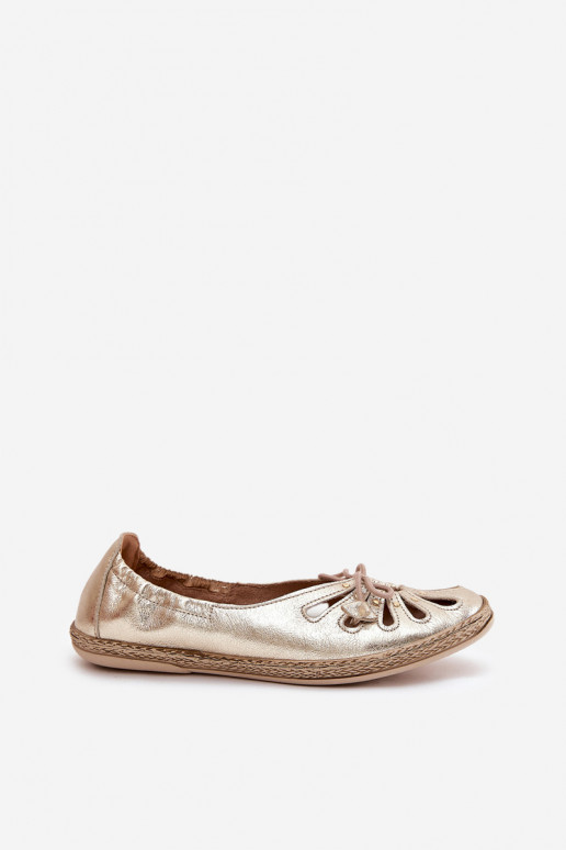 gelijk aan BallerinasOpturalnej Skóry Zazoo 10179 gouden kleur