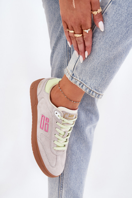 van suède sportschoenen Sneakers model schoenen Dames D.Franklin DFSH387005 Zgaszona Biel van suède sportschoenen Sneakers model schoenen Dames D.Franklin DFSH387005 Zgaszona Biel