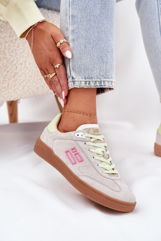 van suède sportschoenen Sneakers model schoenen Dames D.Franklin DFSH387005 Zgaszona Biel van suède sportschoenen Sneakers model schoenen Dames D.Franklin DFSH387005 Zgaszona Biel