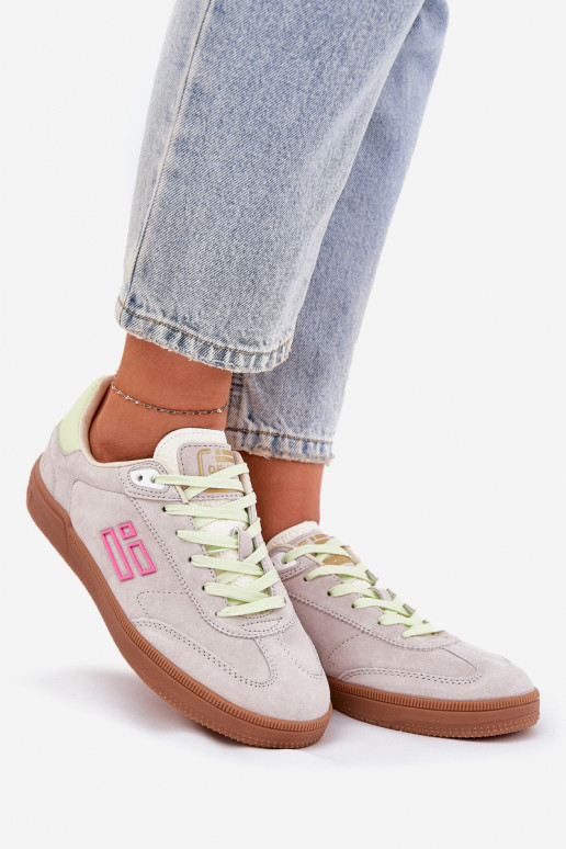 van suède sportschoenen Sneakers model schoenen Dames D.Franklin DFSH387005 Zgaszona Biel van suède sportschoenen Sneakers model schoenen Dames D.Franklin DFSH387005 Zgaszona Biel