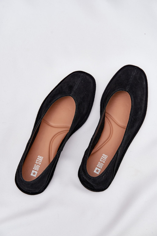 Ballerinas van suède Dames Big Star RR274080 zInart Ballerinas van suède Dames Big Star RR274080 zInart