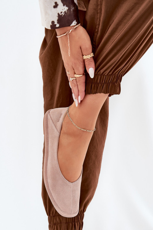 Ballerinas van suède Dames Big Star RR274081 roze Ballerinas van suède Dames Big Star RR274081 roze