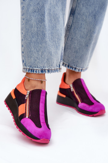 Leren sneakers Tai turiciejka 06853-15 zwart