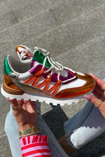 Lederen sneakers voor dames Artiker 56C1737 in verschillende kleuren