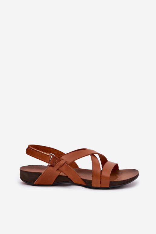 gelijk aan Dames sandalen Dames Zazoo 40032 bruine kleur
