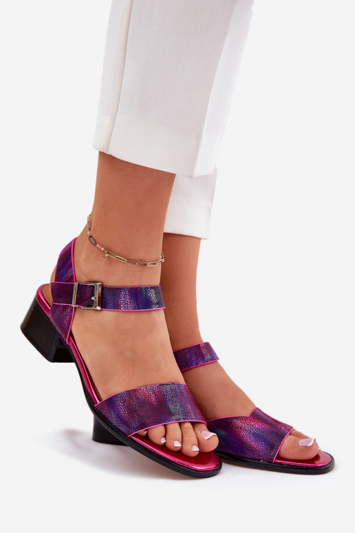 Dames sandalen Dames met hakken Het heeftciejka N6802-15 roze