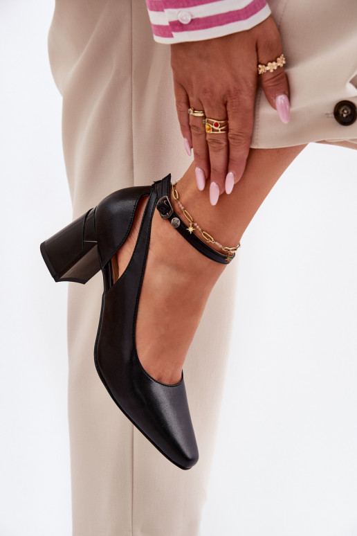 Leer Schoenen met hakken Het heeftciejka K6816-01 zInart
