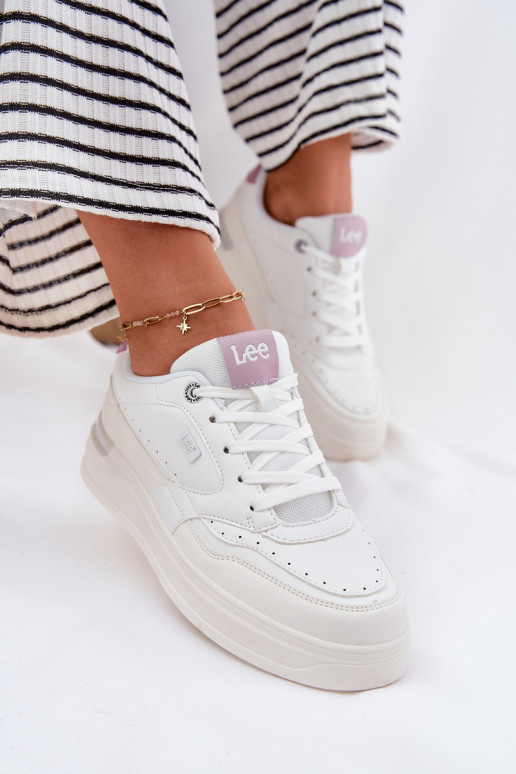 Sneakers model schoenen Dames met platform LEE EMMA INOMEN LOIN 50251014.00L Initte kleur Sneakers model schoenen Dames met platform LEE EMMA INOMEN LOIN 50251014.00L Initte kleur