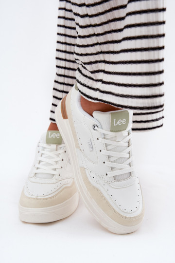 Dames sportschoenen met platform LEE EMMA INOMEN LOIN 50251014.04L zandkleur 2