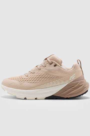 Dames sportieve trekking- en bergschoenen SPEED HIKER 4F 4FINMM00FOTSF033-83S zandkleur 2