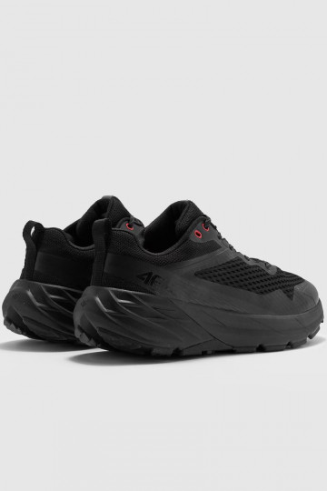 Heren sportieve trekking- en bergschoenen SPEED HIKER 4F 4FINMM00FOTSM036-20S zwarte kleur 2