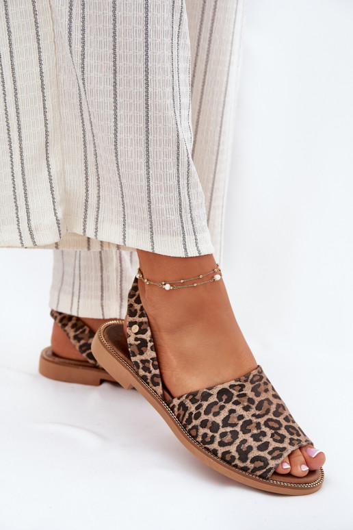 Zazoo 40327 Leer Koppig met luipaardbontpatronen Zazoo 40327 Leer Koppig met luipaardbontpatronen