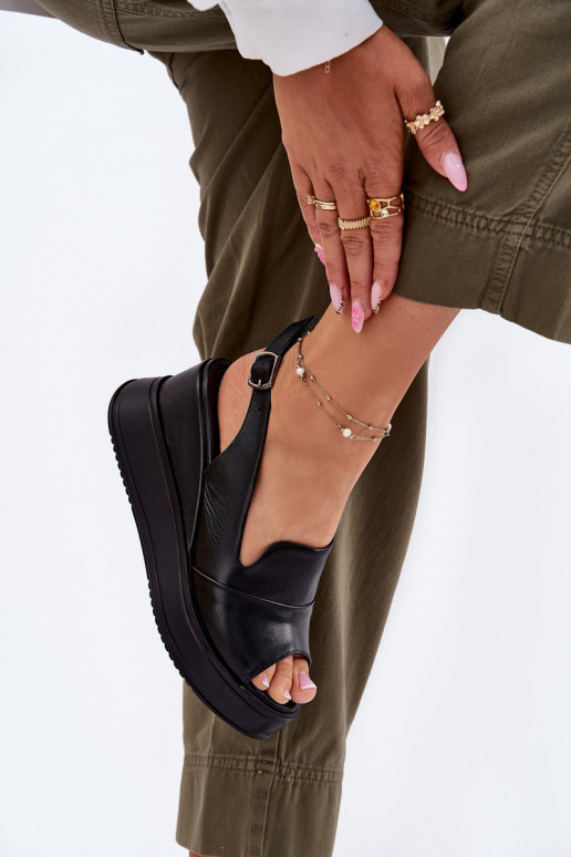 Leer Dames Platform sandalen Artiker 52C0484 zInart Leer Dames Platform sandalen Artiker 52C0484 zInart