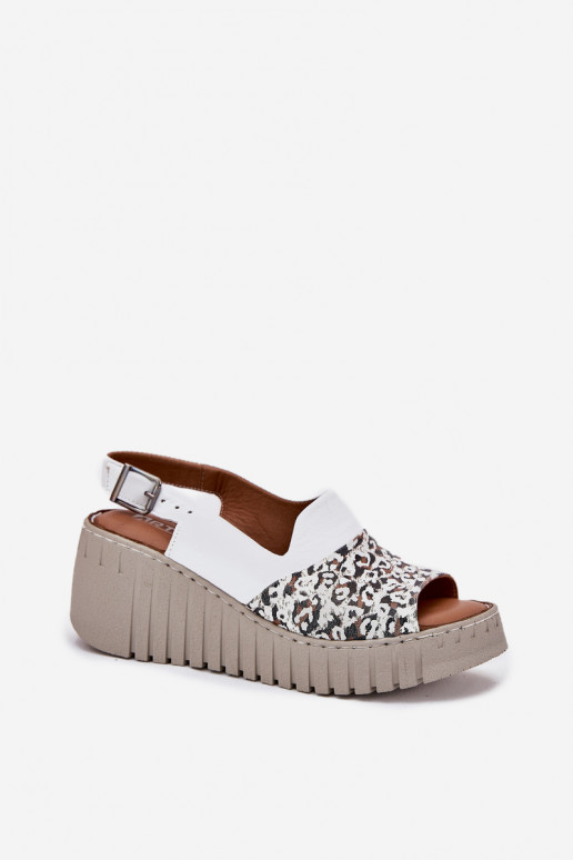 Dames sandalenOpturalnej Skóry Op de INig Artiker 56C0958 Initte kleur Dames sandalenOpturalnej Skóry Op de INig Artiker 56C0958 Initte kleur