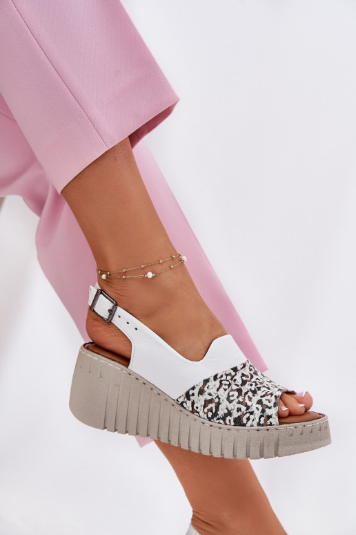 Dames sandalenOpturalnej Skóry Op de INig Artiker 56C0958 Initte kleur Dames sandalenOpturalnej Skóry Op de INig Artiker 56C0958 Initte kleur