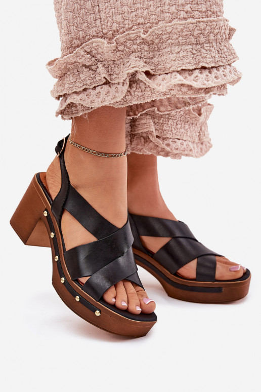 Damessandalen met hakken Zazoo 1081 zInart Damessandalen met hakken Zazoo 1081 zInart