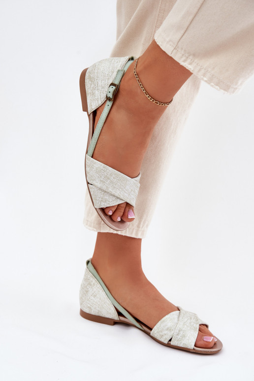 Dames sandalen gelijk aan Het heeftciejka 04614-46 mint kleuren Dames sandalen gelijk aan Het heeftciejka 04614-46 mint kleuren