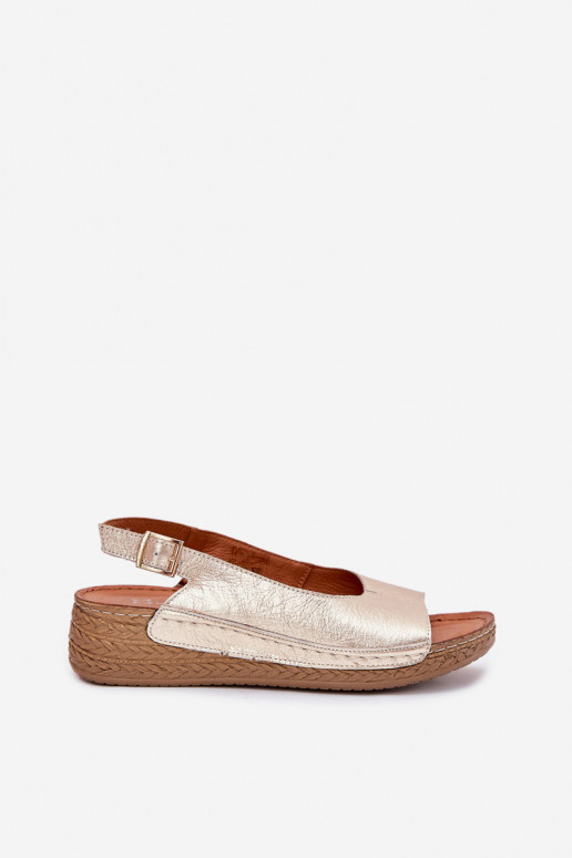 Dames sandalen Dames Op de INig Het heeftciejka L7069 -25 gouden kleur Dames sandalen Dames Op de INig Het heeftciejka L7069 -25 gouden kleur