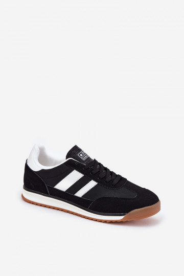 Heren zwarte sportschoenen Sivara