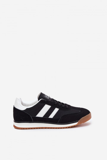 Heren zwarte sportschoenen Sivara 2
