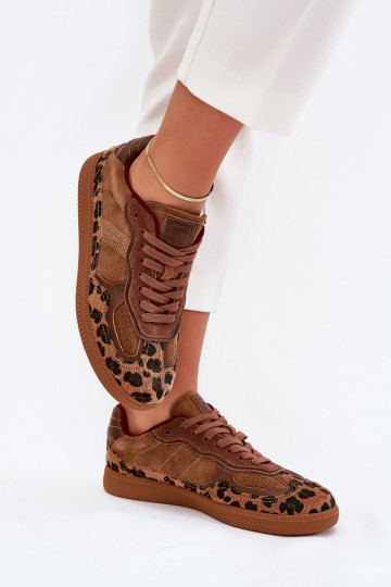 Damessportschoenen Daniel Lopez Just Dare SS2D4017 met luipaardprint