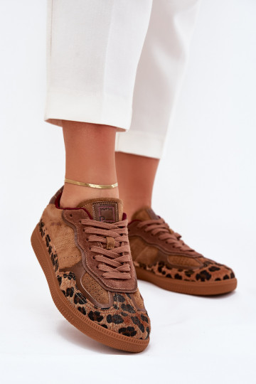 Damessportschoenen Daniel Lopez Just Dare SS2D4017 met luipaardprint 2