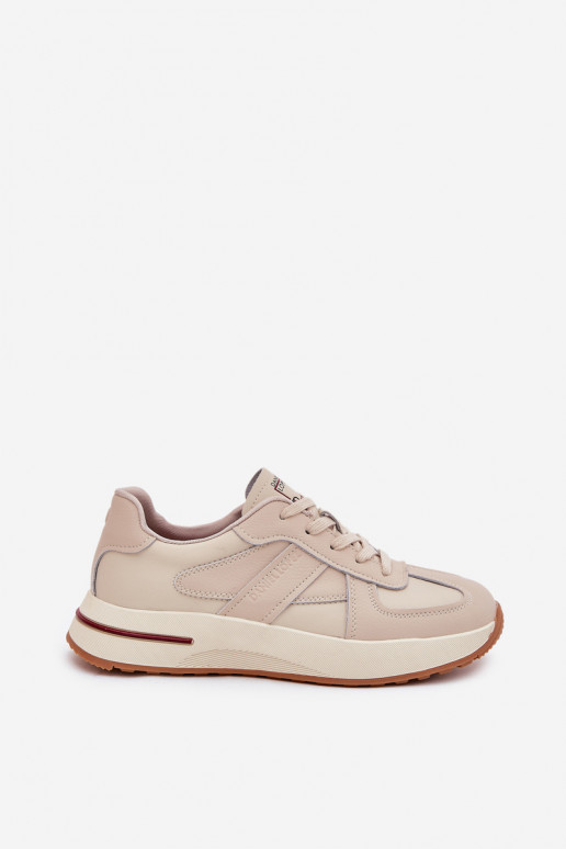 Leer Sneakers Daniel Lopez Just Dare SS2D4043 beige