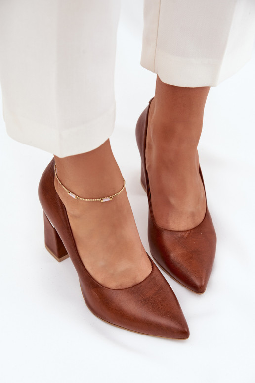 Leer Schoenen LeInski 3117 donker bruin Leer Schoenen LeInski 3117 donker bruin