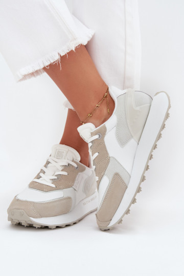 Leer Sneakers model schoenen Dames Big Star OO274563 Hi-Poly System Initte kleur 2