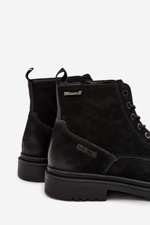 Leer opInarmen Laarzen Het heeftnnen Opar het kasteel Big Star OO174148 zInart Leer opInarmen Laarzen Het heeftnnen Opar het kasteel Big Star OO174148 zInart