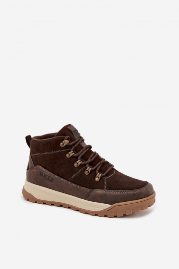van suède Inandelschoenen Het heeftnnen Big Star SS174263 bruine kleur