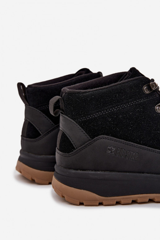 van suède Inandelschoenen Het heeftnnen Big Star SS174265 zInart van suède Inandelschoenen Het heeftnnen Big Star SS174265 zInart