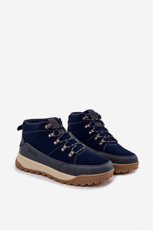 van suède Inandelschoenen Het heeftnnen Big Star SS174264 donkerblauIn van suède Inandelschoenen Het heeftnnen Big Star SS174264 donkerblauIn