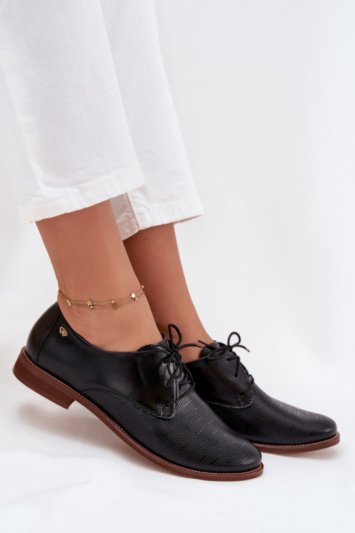 Leer schoenen Dames Elegante stijl met veters Zazoo 4238 zInart Leer schoenen Dames Elegante stijl met veters Zazoo 4238 zInart