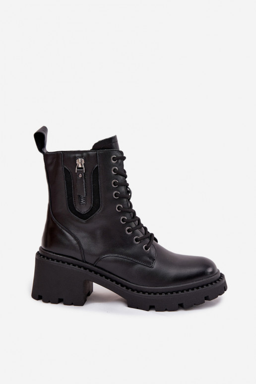 Leer Dameslaarzen Op Klok opInarmen Vinceza 86418 zInart Leer Dameslaarzen Op Klok opInarmen Vinceza 86418 zInart