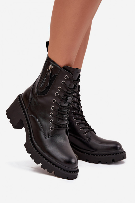 Leer Dameslaarzen Op Klok opInarmen Vinceza 86418 zInart Leer Dameslaarzen Op Klok opInarmen Vinceza 86418 zInart