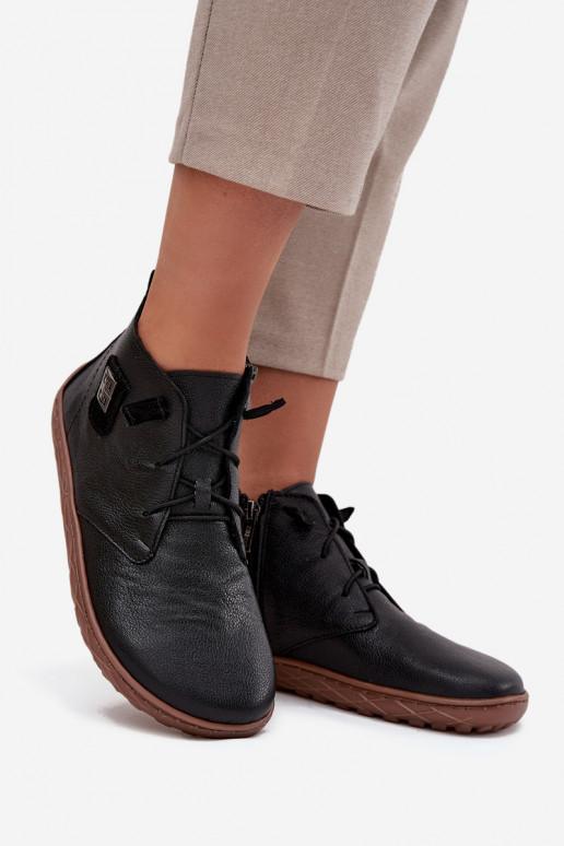 Leer schoenen Barefoot Dames Met sierlijk Detalem Zazoo 30072 zInart Leer schoenen Barefoot Dames Met sierlijk Detalem Zazoo 30072 zInart