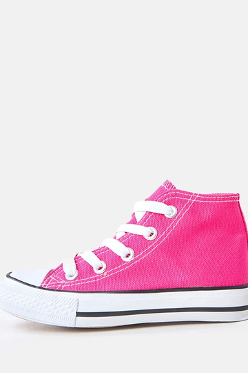 Roze kinder hoge sneakers...