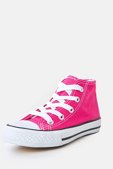 Roze kinder hoge sneakers Tandy 2