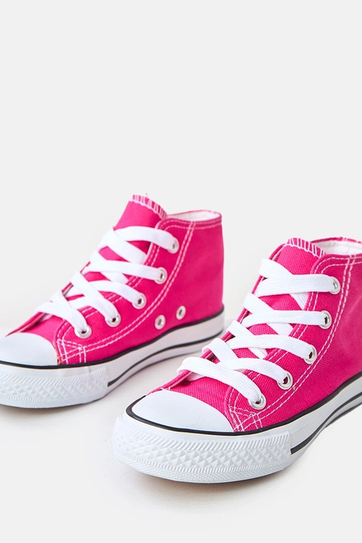 Roze kinder hoge sneakers Tandy