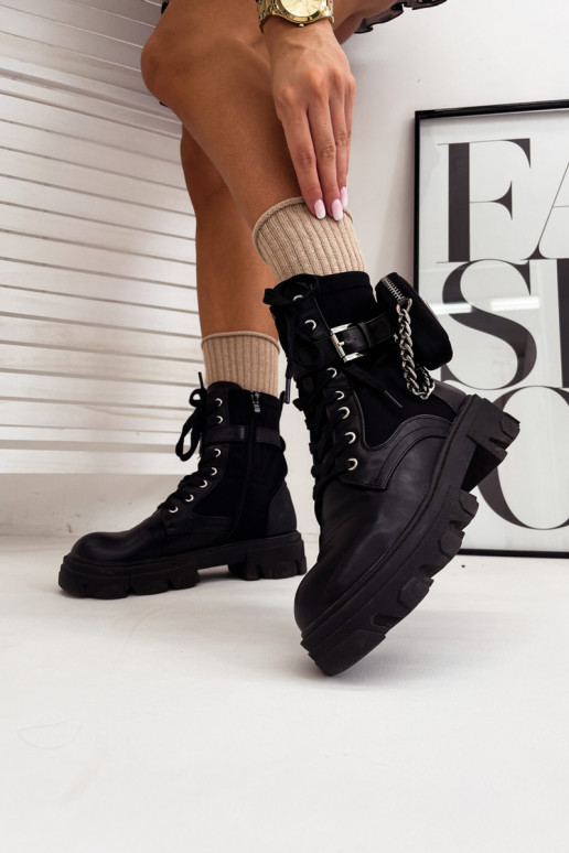 Sokken Dames Drukvrij IN Prążek z Lurexem beige