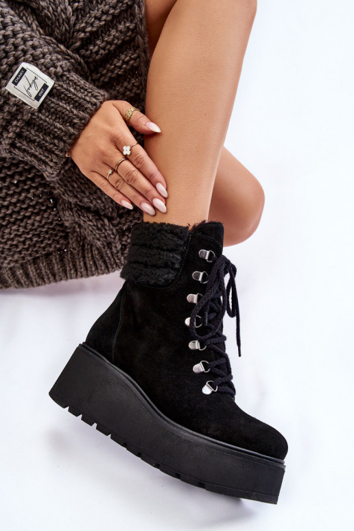 Dames Suede schoenen Op de INig zInart Lemar Meniko