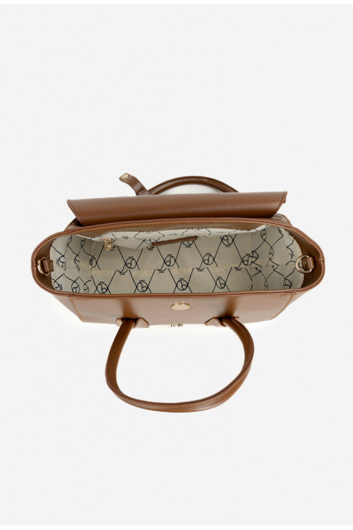 Een kleine handtas Een stam NOBO BAG5800-M17 HelderBruin