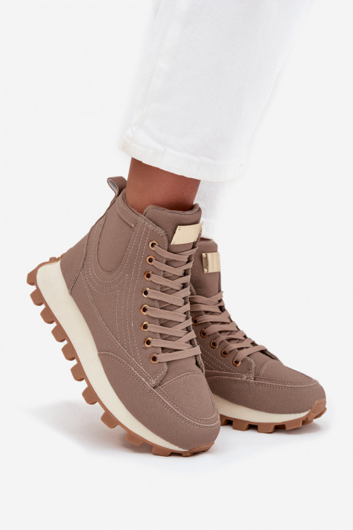 opInarmen schoenen Dames met platform beige Het heeftrivira