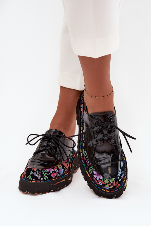 met lakeffect schoenenOpturalnej Skóry met patronen Artiker 57C0174 zInart