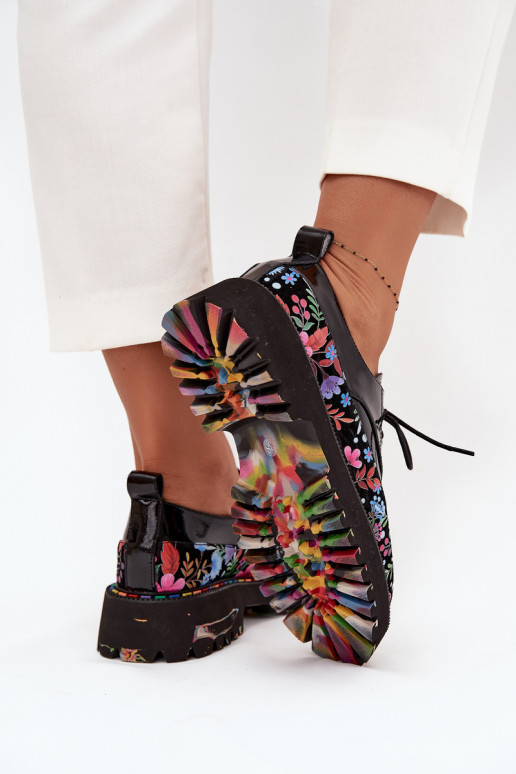 met lakeffect schoenenOpturalnej Skóry met patronen Artiker 57C0174 zInart