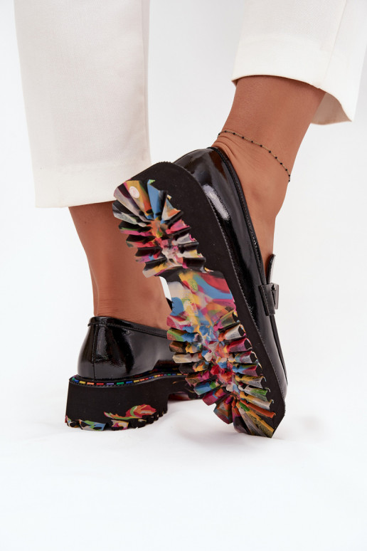 schoenen dames mocassinsmet lakeffectj Skóry Artiker 57C0070 zInart