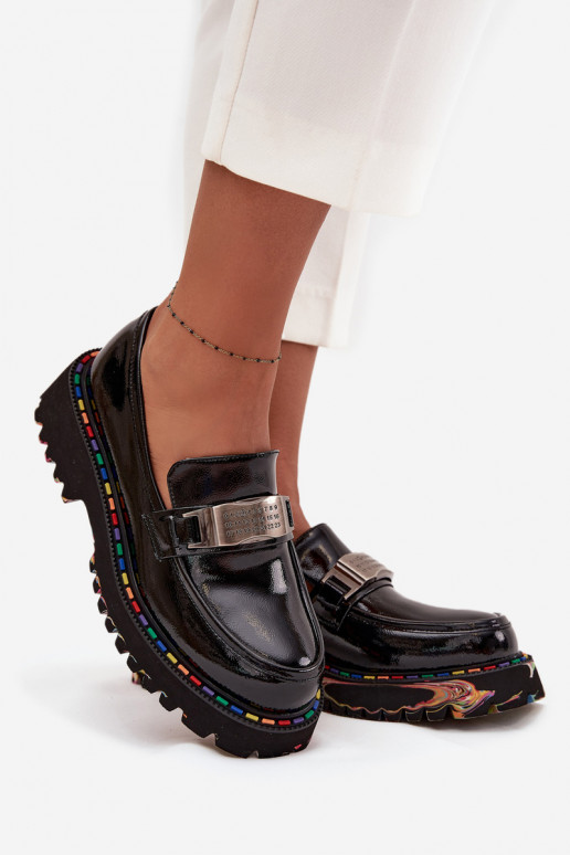 schoenen dames mocassinsmet lakeffectj Skóry Artiker 57C0070 zInart